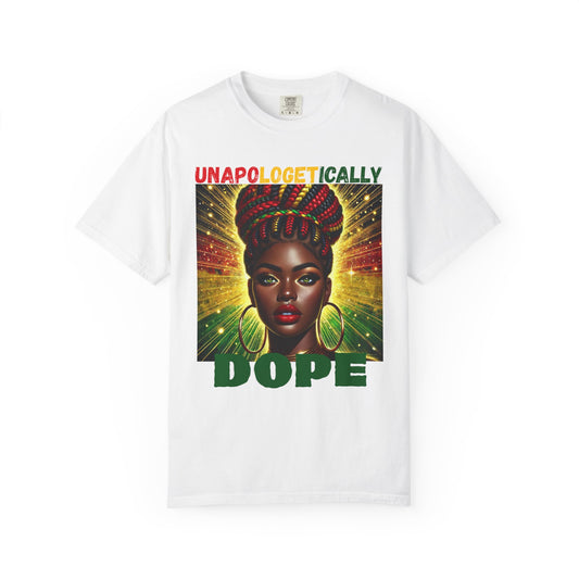 Unapologetically Dope T-Shirt, Vintage Style Tee, Afrocentric Apparel, Gift for Her, Black Culture Pride, Statement Shirt