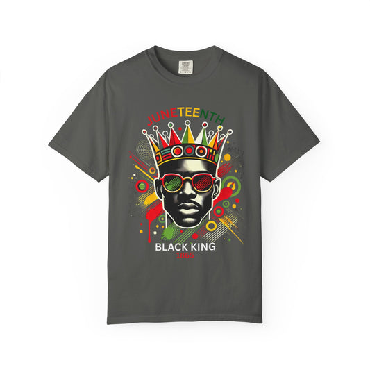Unisex Black King T-shirt