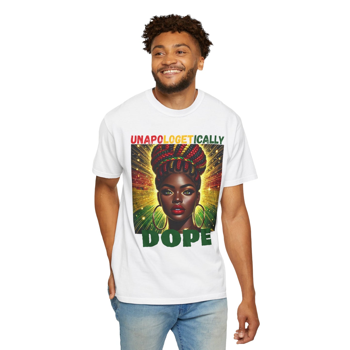 Unapologetically Dope T-Shirt, Vintage Style Tee, Afrocentric Apparel, Gift for Her, Black Culture Pride, Statement Shirt