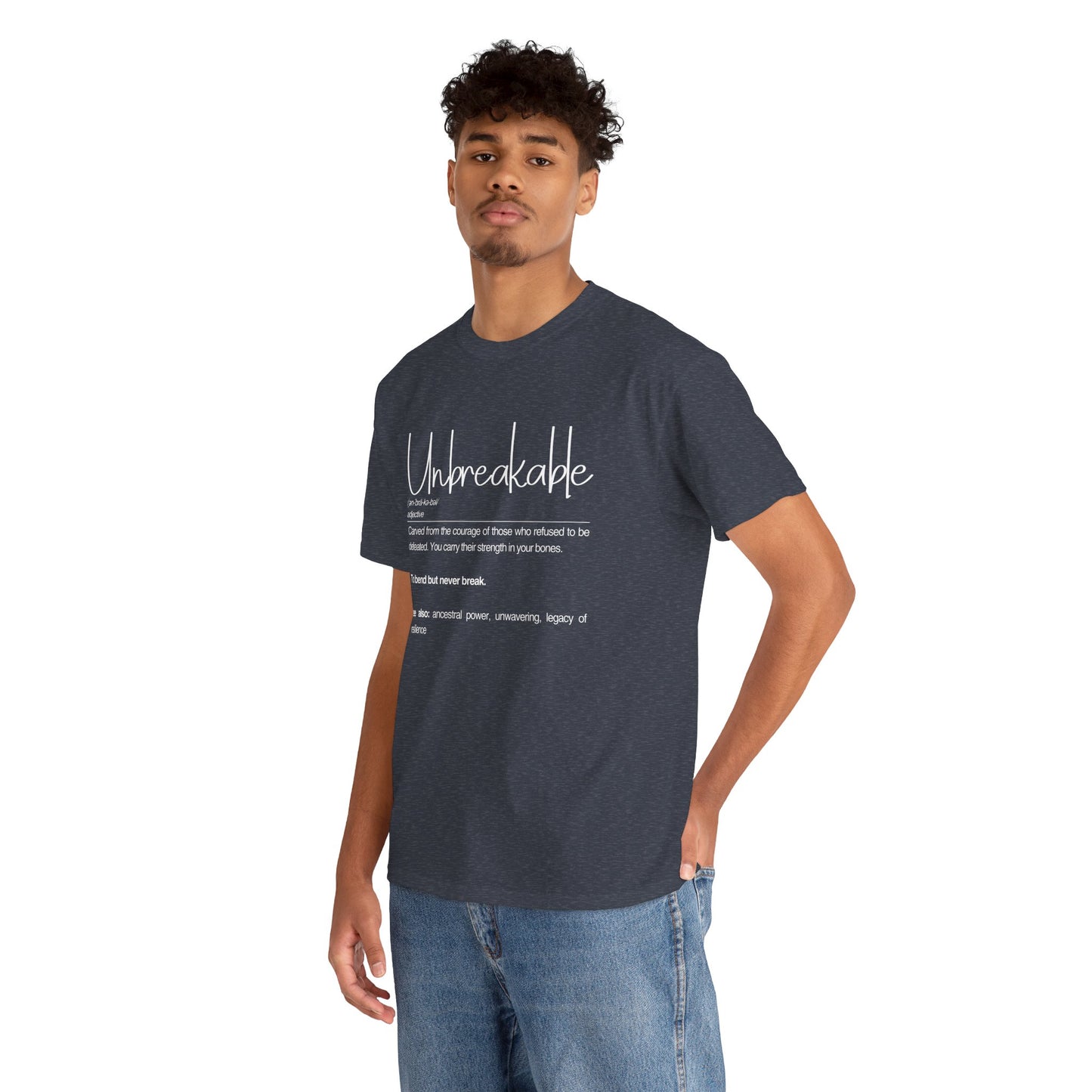 Unisex Heavy Cotton Tee - Comfortable Everyday Shirt for Everyone, Casual Wear, Gift for Friends, Summer T-Shirt, Relaxed Fit