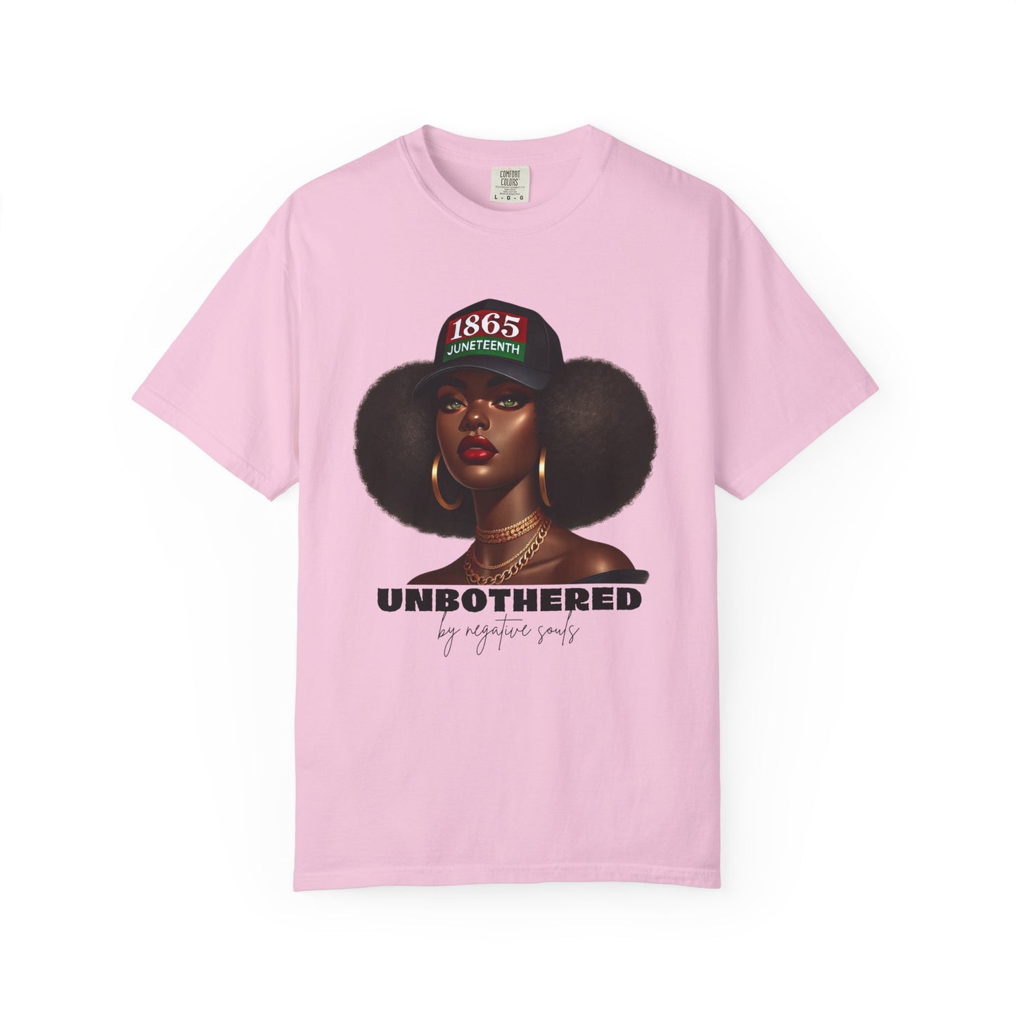 Unbothered Unisex Garment-Dyed T-Shirt | Bold Graphic Tee for Relaxed Style, Unique Gift, Casual Wear, Everyday Comfort, Empowerment Fashion