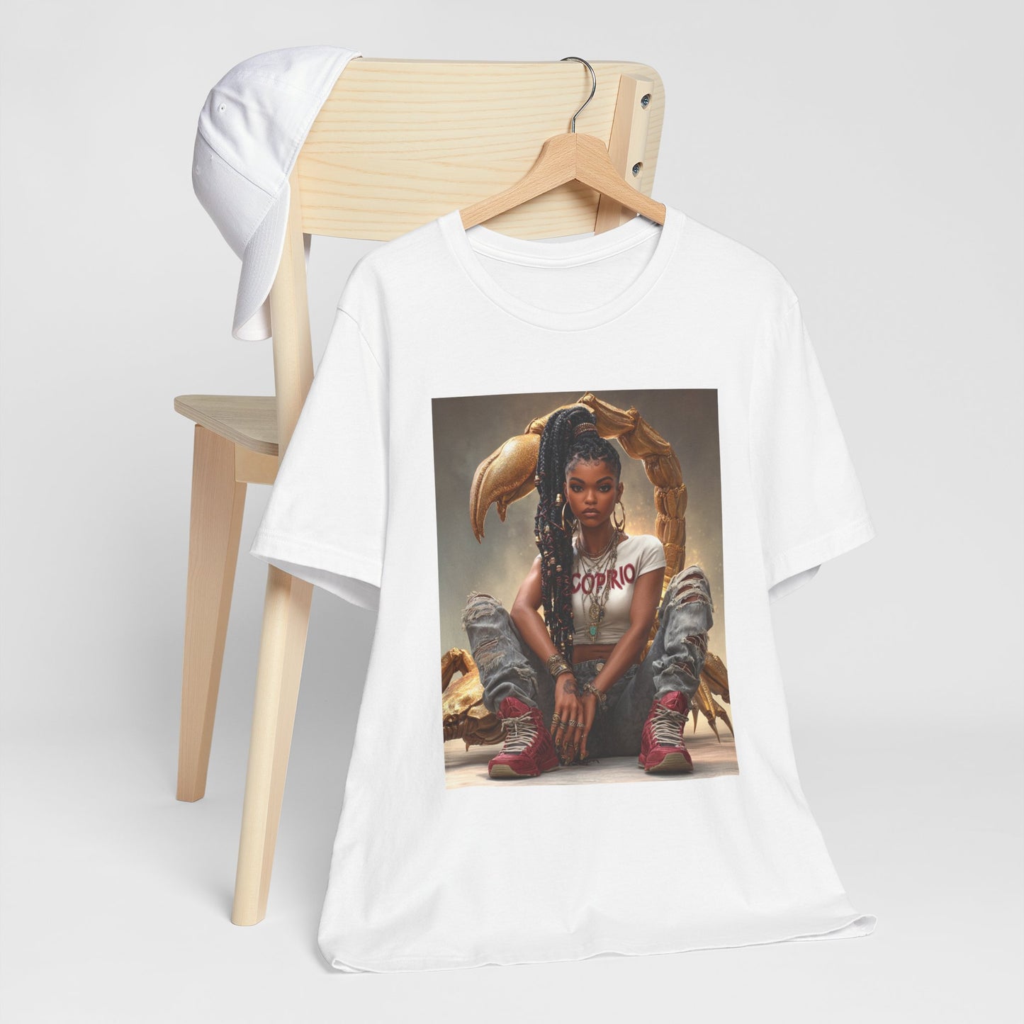 Edgy Fashion Graphic Tee, Unisex Jersey Short Sleeve Tee, Trendy Casual Wear, Gift for Hip Hop Lovers, Streetwear Style, Summer Essential