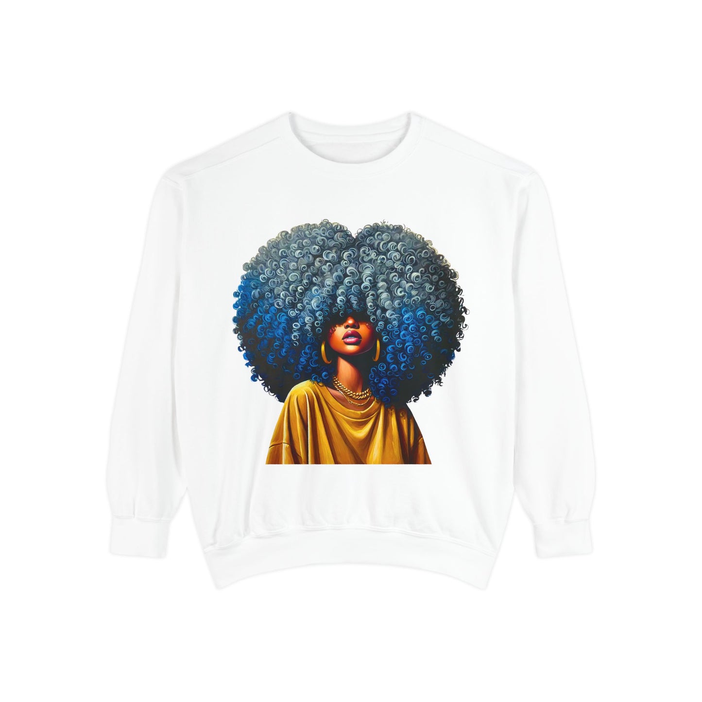 Colorful Afro Woman Sweatshirt
