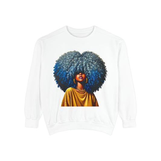 Colorful Afro Woman Sweatshirt