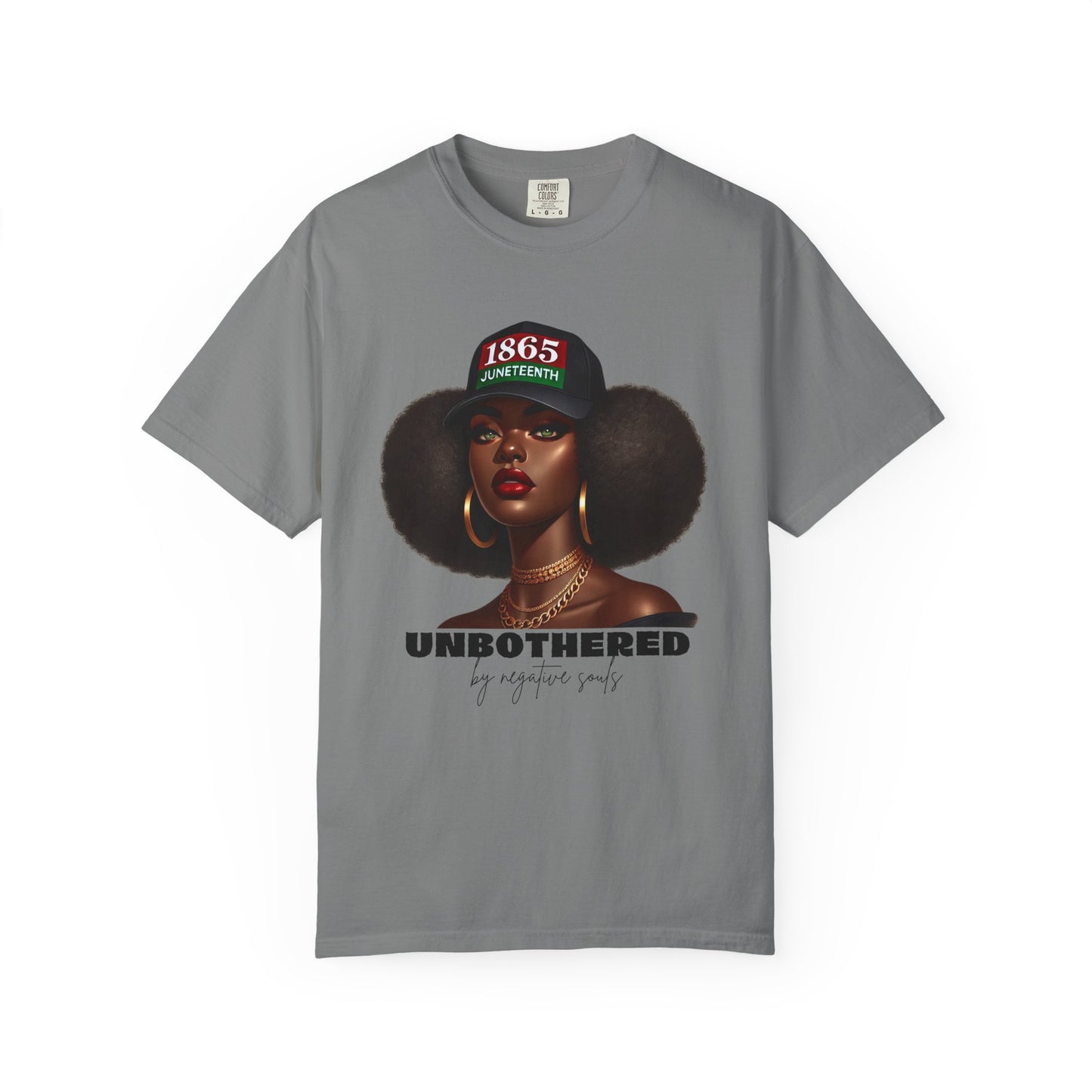 Unbothered Unisex Garment-Dyed T-Shirt | Bold Graphic Tee for Relaxed Style, Unique Gift, Casual Wear, Everyday Comfort, Empowerment Fashion