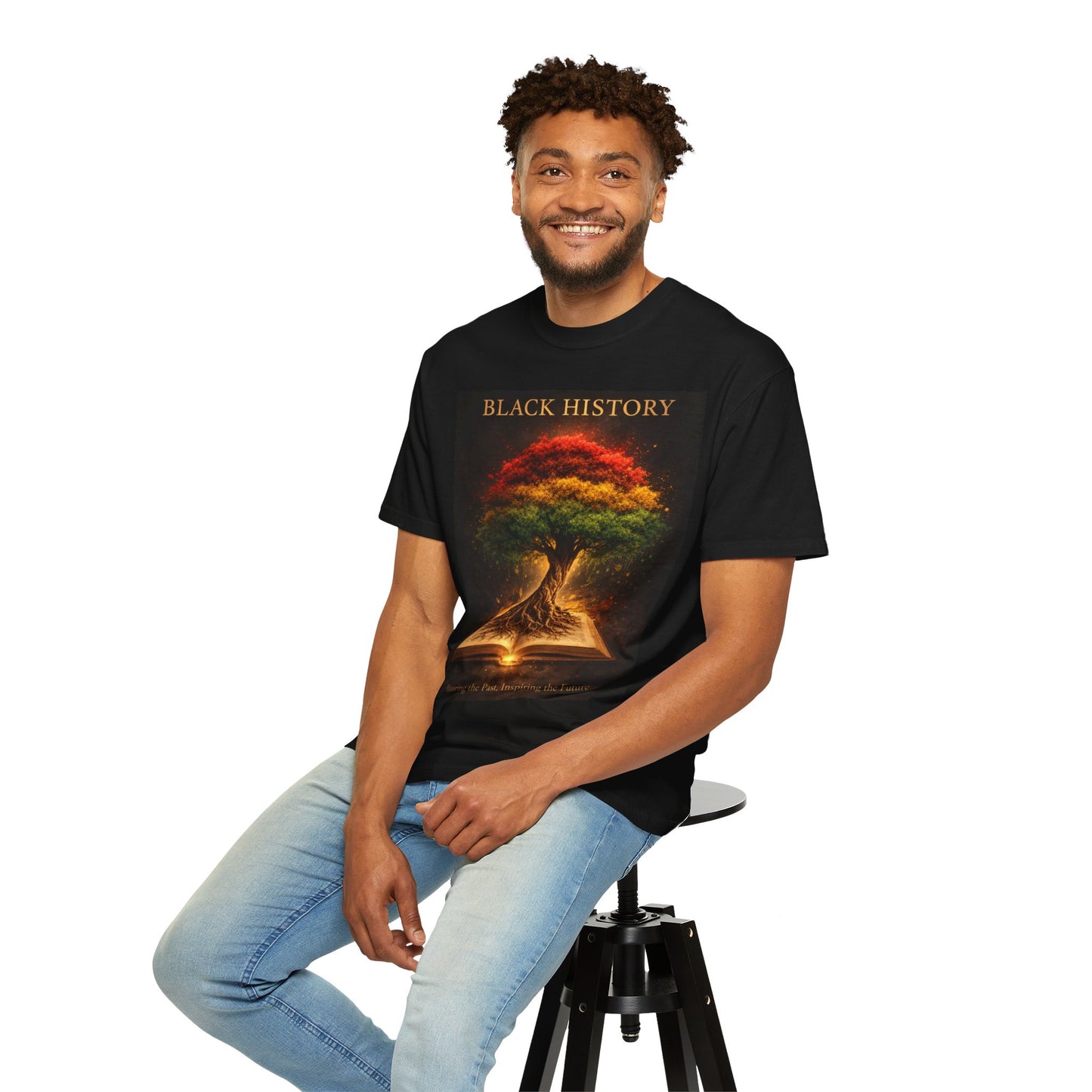 Black History Tree T-Shirt — 'Honoring the Past, Inspiring the Future'
