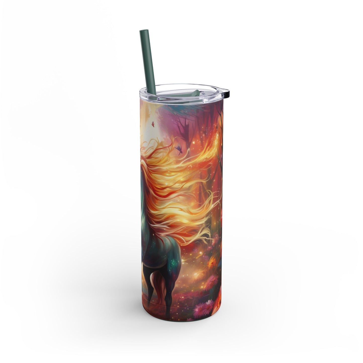 Unicorn Skinny Matte Tumbler, 20oz