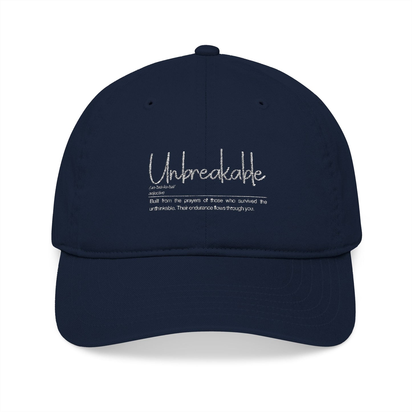 Unbreakable Baseball Cap - Unbreakable, Eco-Friendly Cap, Custom Embroidery Hat, Perfect Gift for Outdoor Lovers, Casual Style, Everyday Use