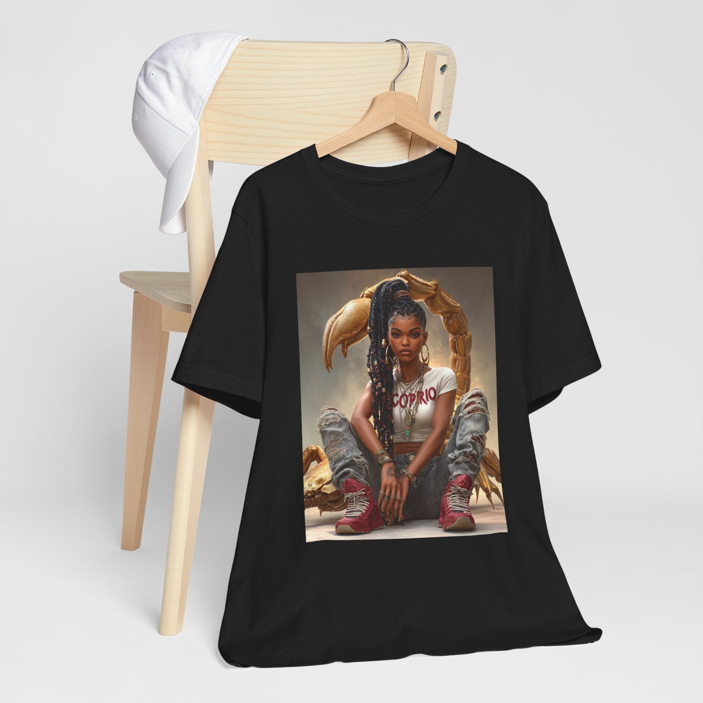 Edgy Fashion Graphic Tee, Unisex Jersey Short Sleeve Tee, Trendy Casual Wear, Gift for Hip Hop Lovers, Streetwear Style, Summer Essential