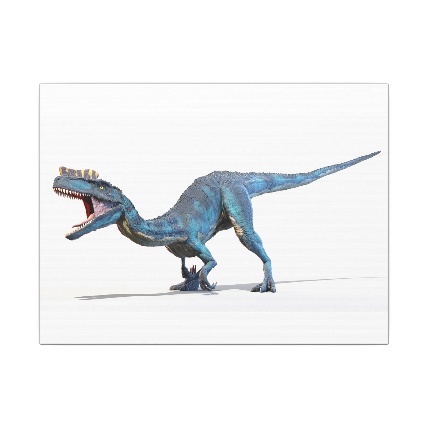 Dinosaur Themed Canvas Wall Art - Stretched Matte Design