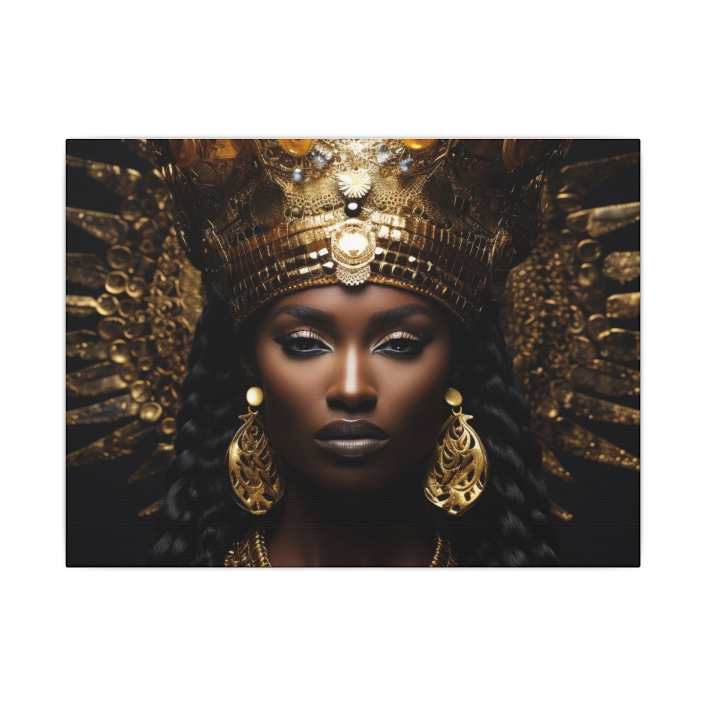 Regal Queen Canvas Wall Art - Stretched Matte Print