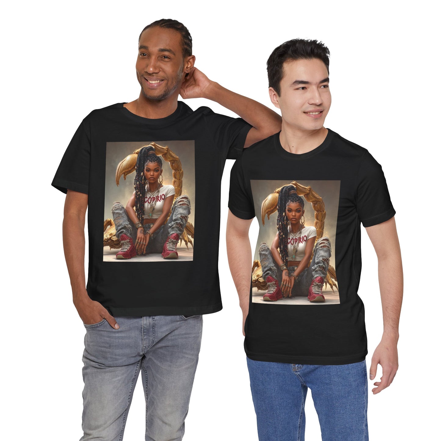 Edgy Fashion Graphic Tee, Unisex Jersey Short Sleeve Tee, Trendy Casual Wear, Gift for Hip Hop Lovers, Streetwear Style, Summer Essential