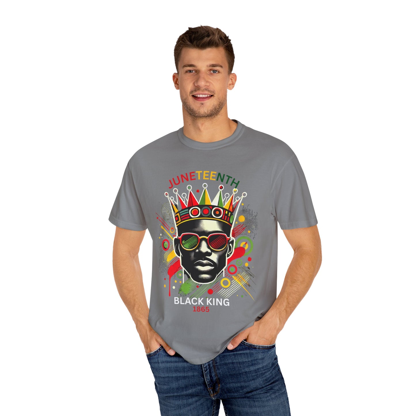 Unisex Black King T-shirt