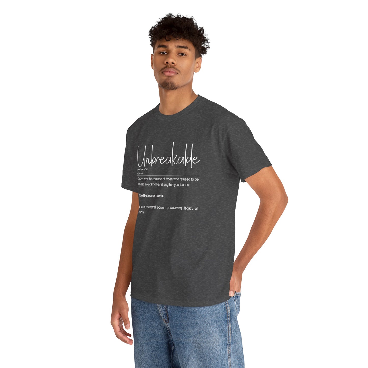 Unisex Heavy Cotton Tee - Comfortable Everyday Shirt for Everyone, Casual Wear, Gift for Friends, Summer T-Shirt, Relaxed Fit