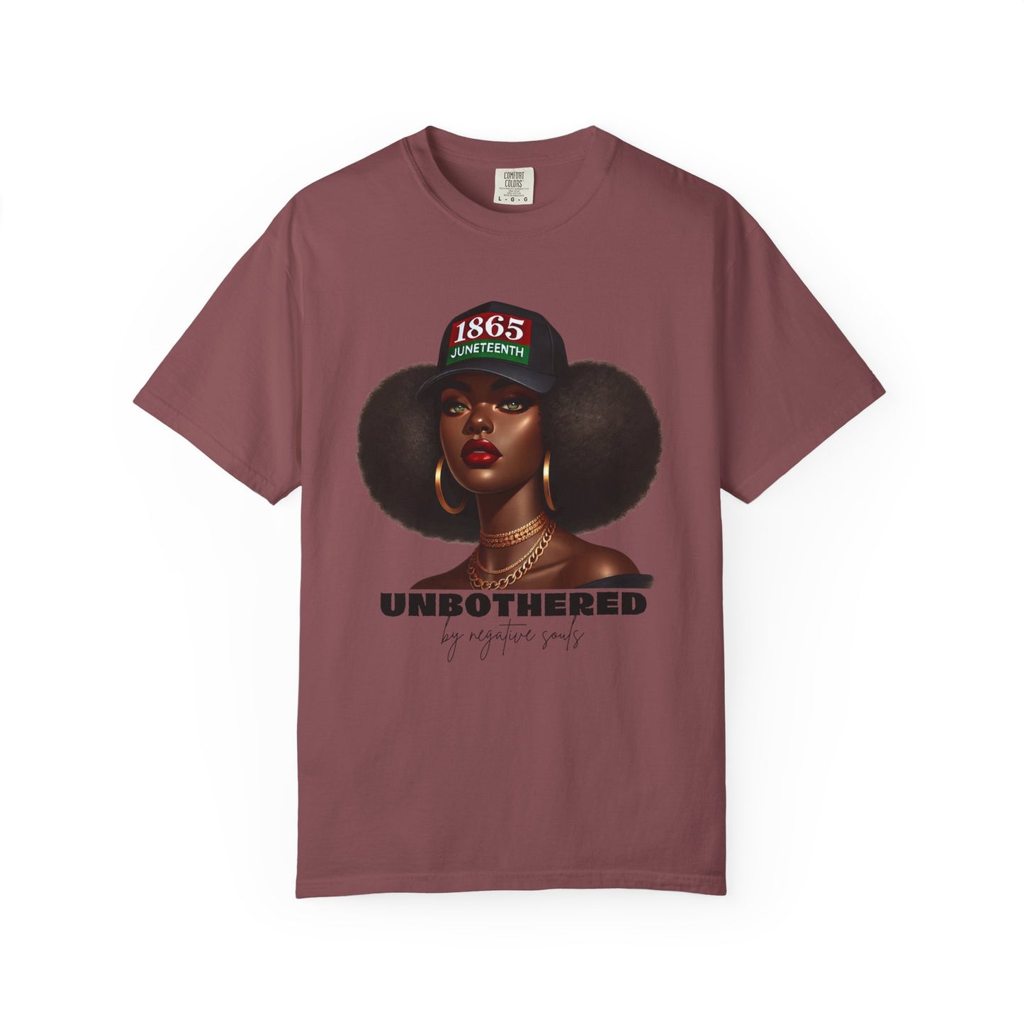 Unbothered Unisex Garment-Dyed T-Shirt | Bold Graphic Tee for Relaxed Style, Unique Gift, Casual Wear, Everyday Comfort, Empowerment Fashion