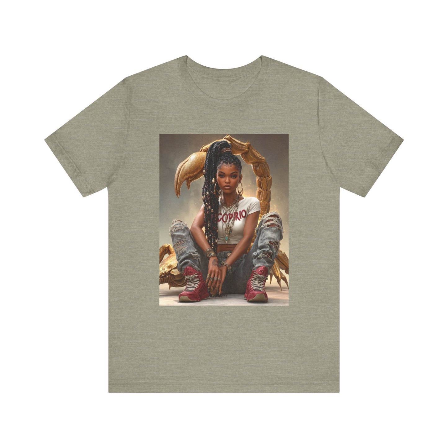 Edgy Fashion Graphic Tee, Unisex Jersey Short Sleeve Tee, Trendy Casual Wear, Gift for Hip Hop Lovers, Streetwear Style, Summer Essential