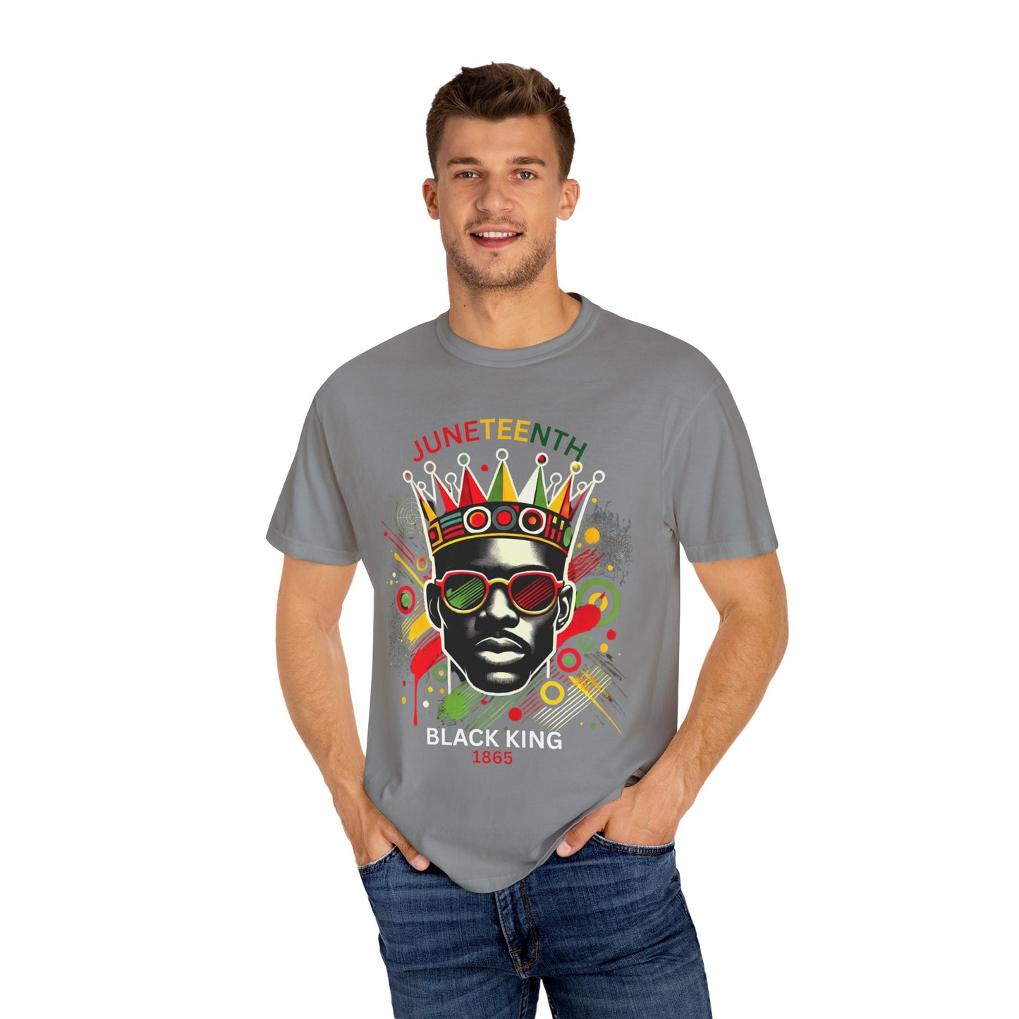 Unisex Black King T-shirt