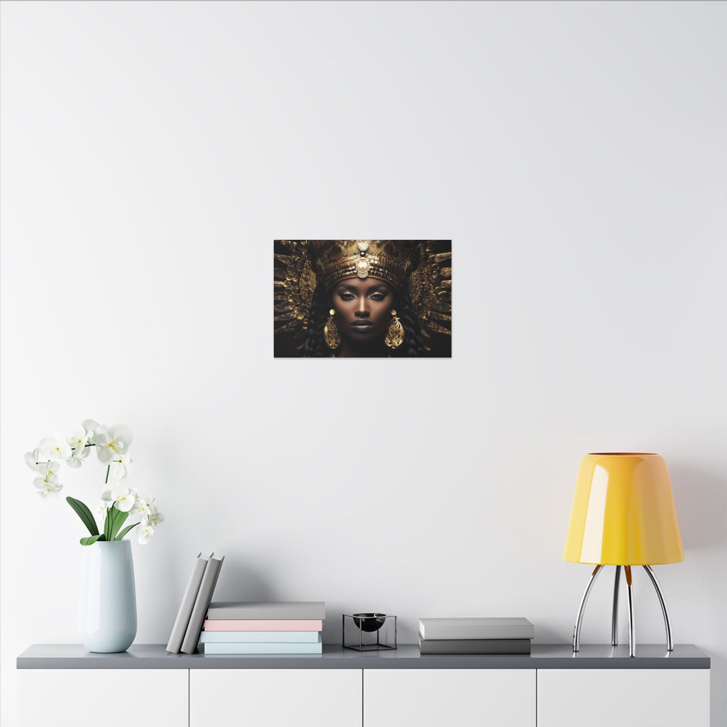 Regal Queen Canvas Wall Art - Stretched Matte Print