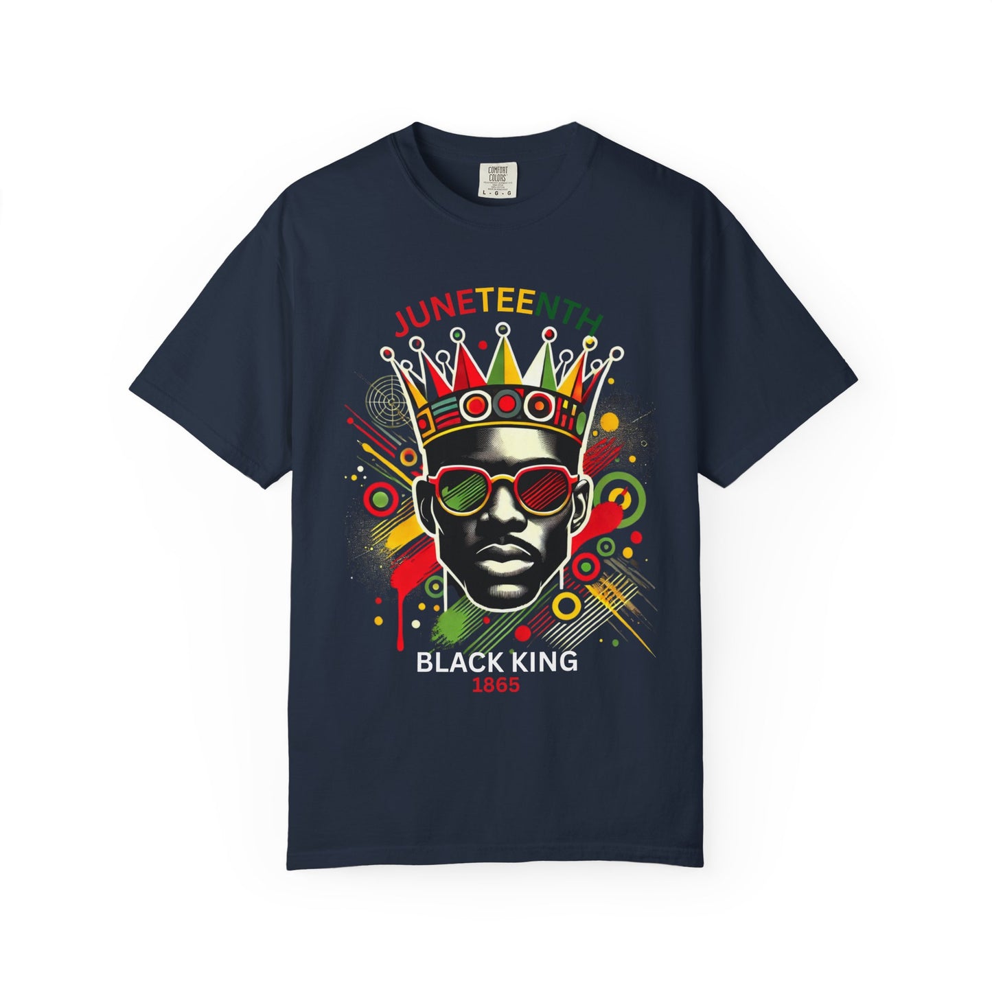 Unisex Black King T-shirt