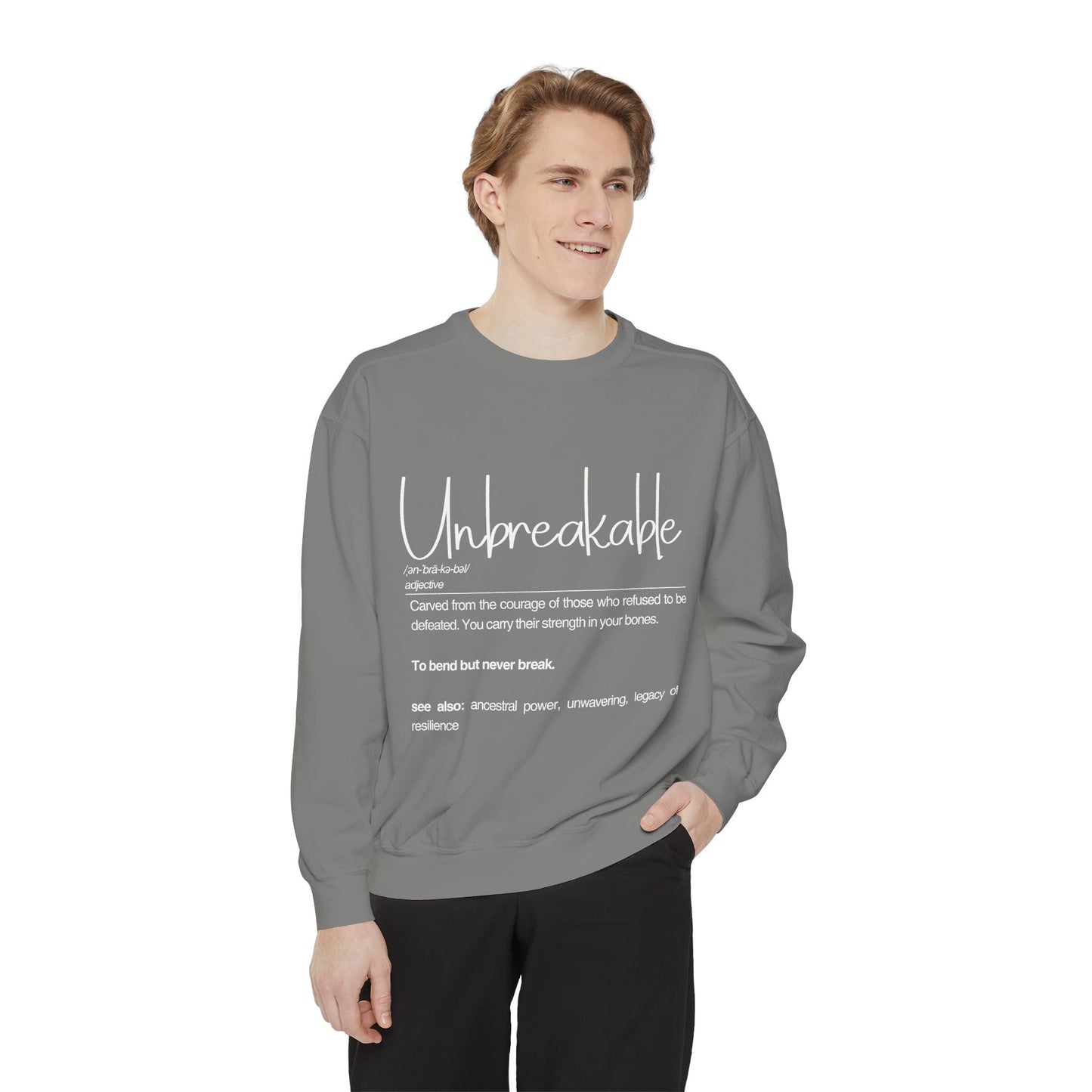 Unbreakable Resilience - Perfect for Motivation and Comfort