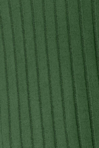 Basic Bae Ribbed Round Neck Slit Knit Top