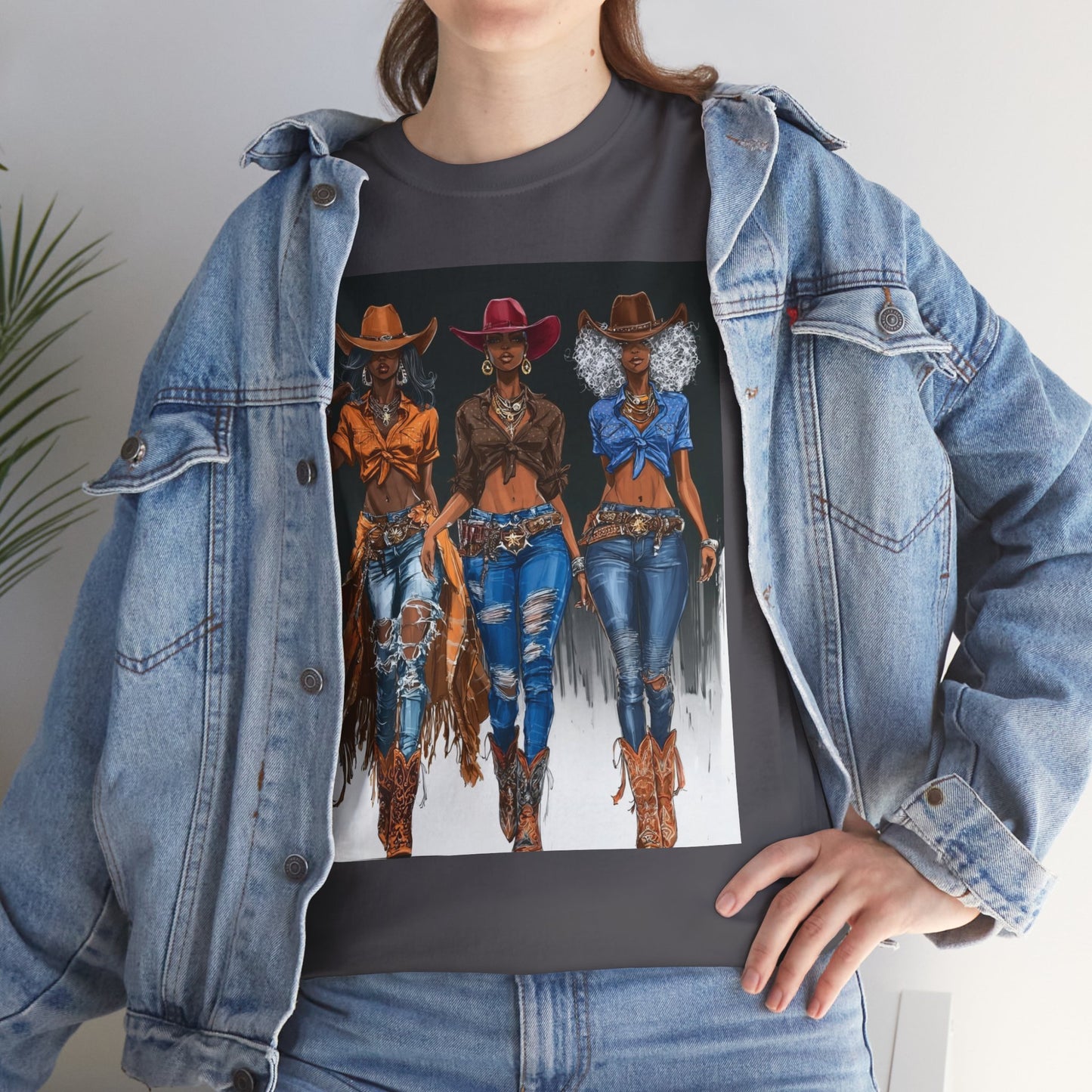 “Cowgirl Collective” Graphic Tee — Western Cowgirl Fashion T-Shirt