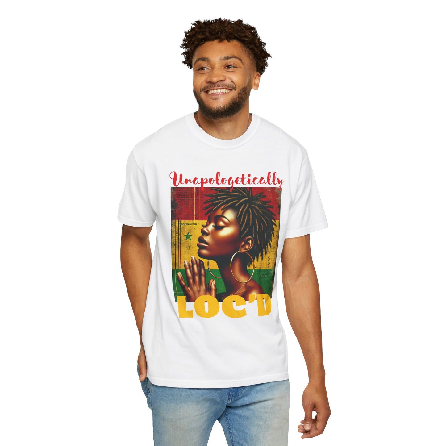Unapologetically LOC'D Afrocentric T-Shirt, Cultural Pride Tee, Gift for Natural Hair Lovers, Fashion for Black History Month, [...]