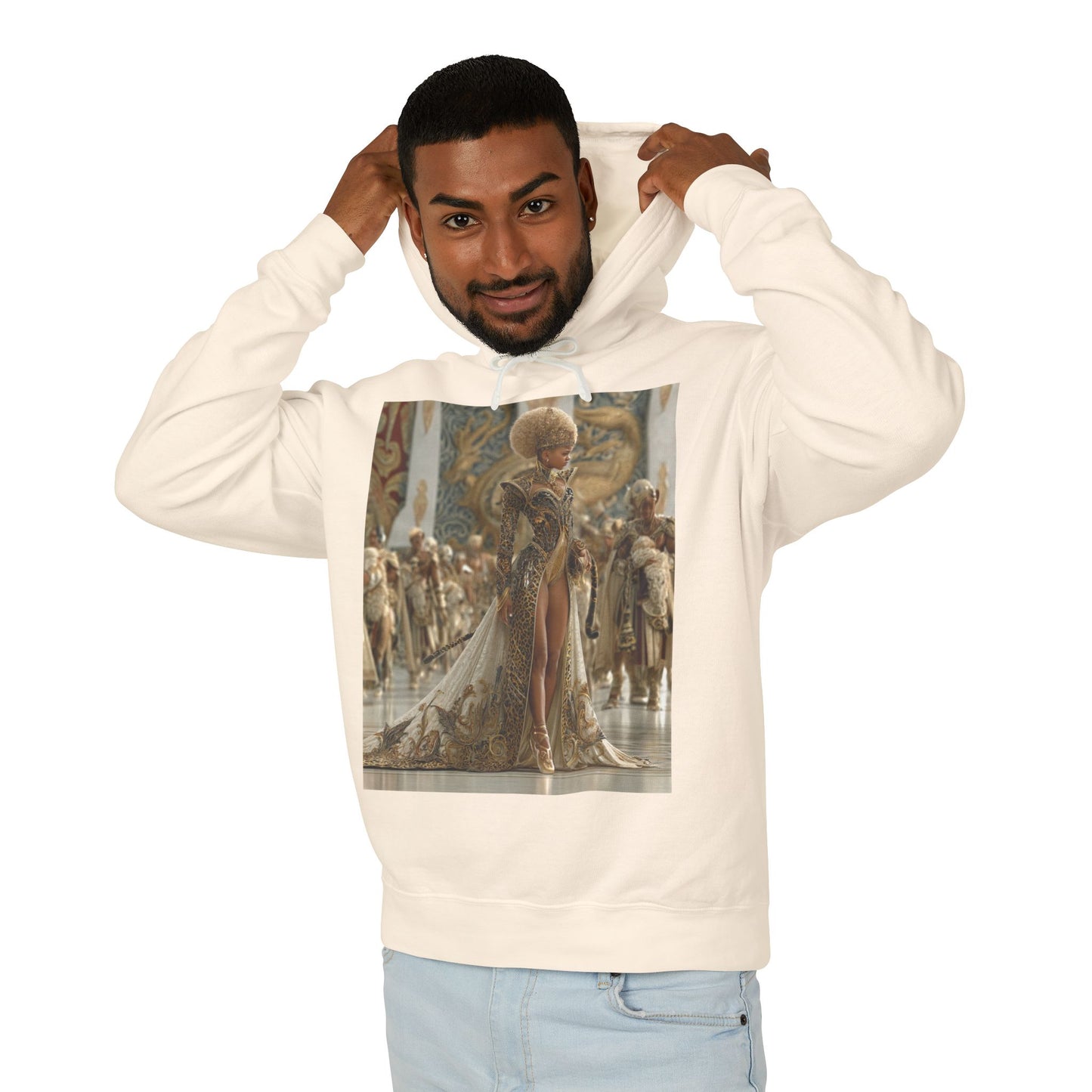 Golden Empress Fantasy Art Hoodie