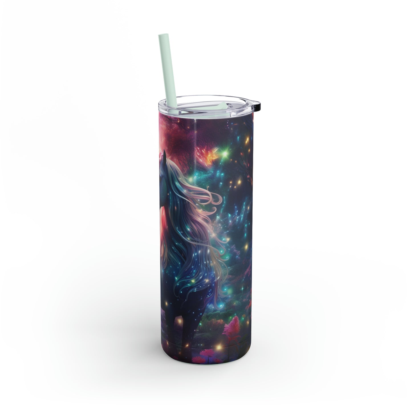 Magical Unicorn Skinny Matte Tumbler, 20oz