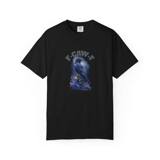 F-CAW-F Unisex Garment-Dyed T-Shirt, Festival Shirt, Graphic Tee, Casual Wear, Unique Gift, Eco-Friendly Fashion