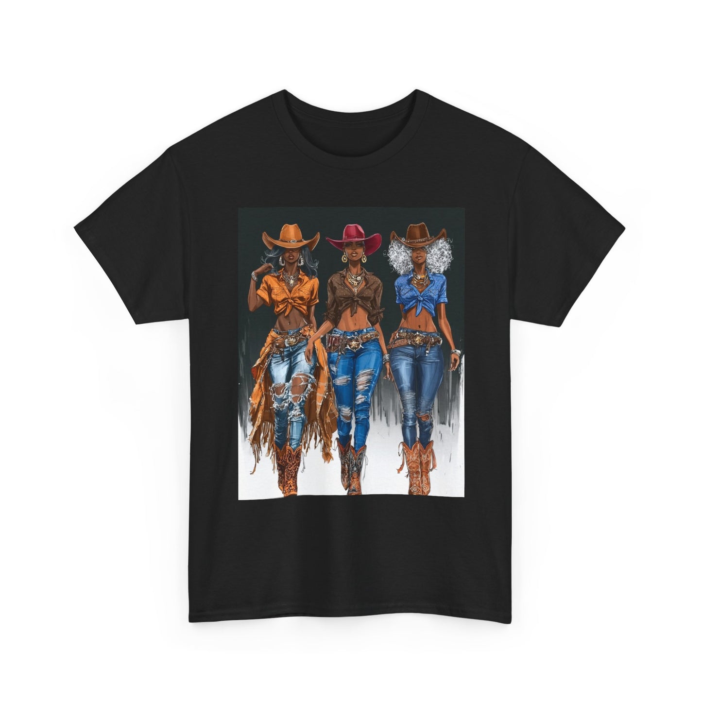 “Cowgirl Collective” Graphic Tee — Western Cowgirl Fashion T-Shirt