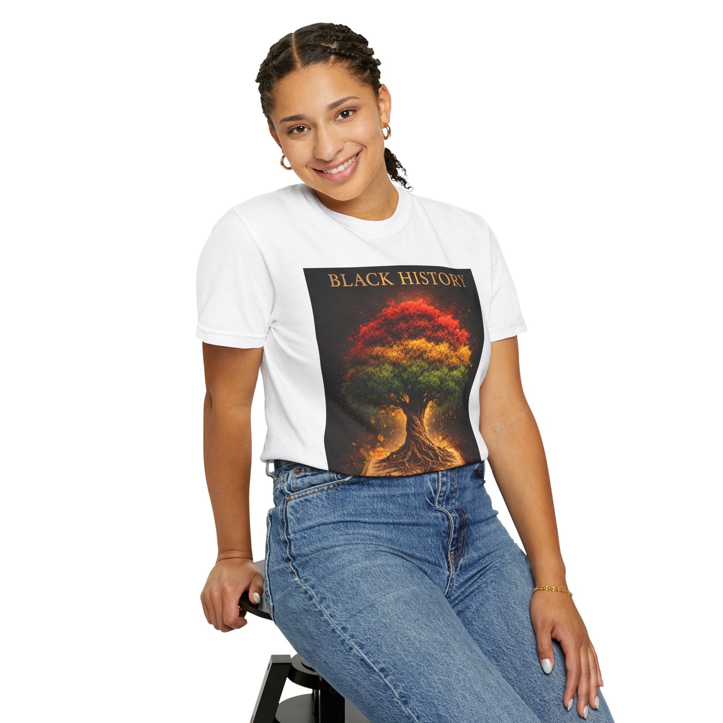 Black History Tree T-Shirt — 'Honoring the Past, Inspiring the Future'