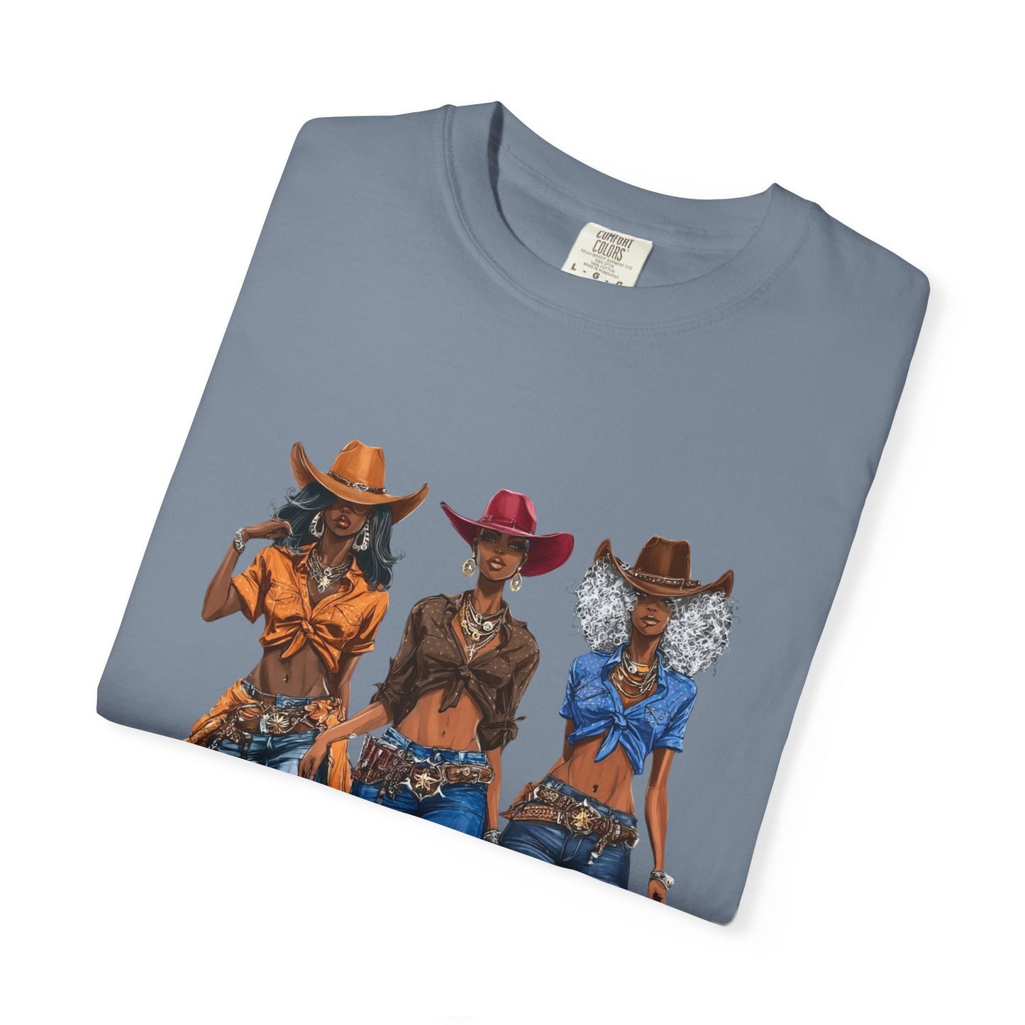 “Melanin on the Frontier” Graphic T-Shirt — Western Rodeo Fashion Tee