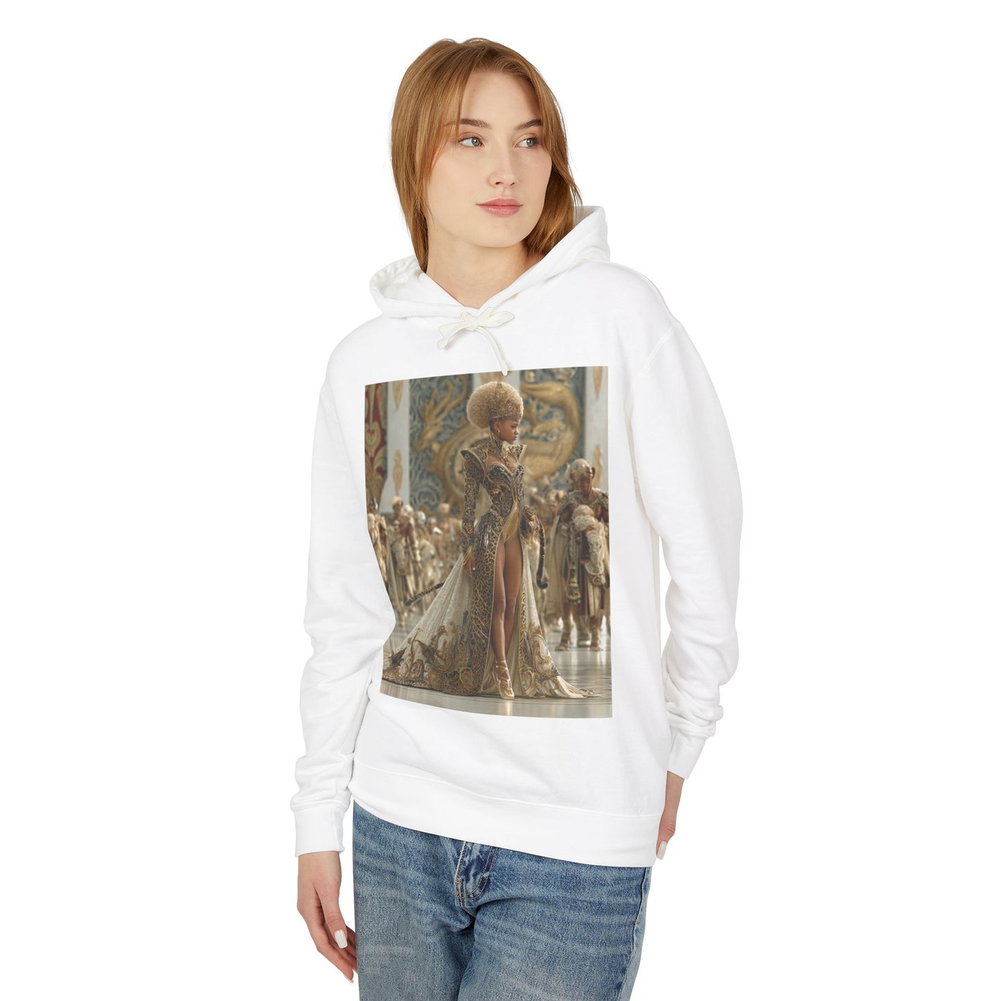 Golden Empress Fantasy Art Hoodie