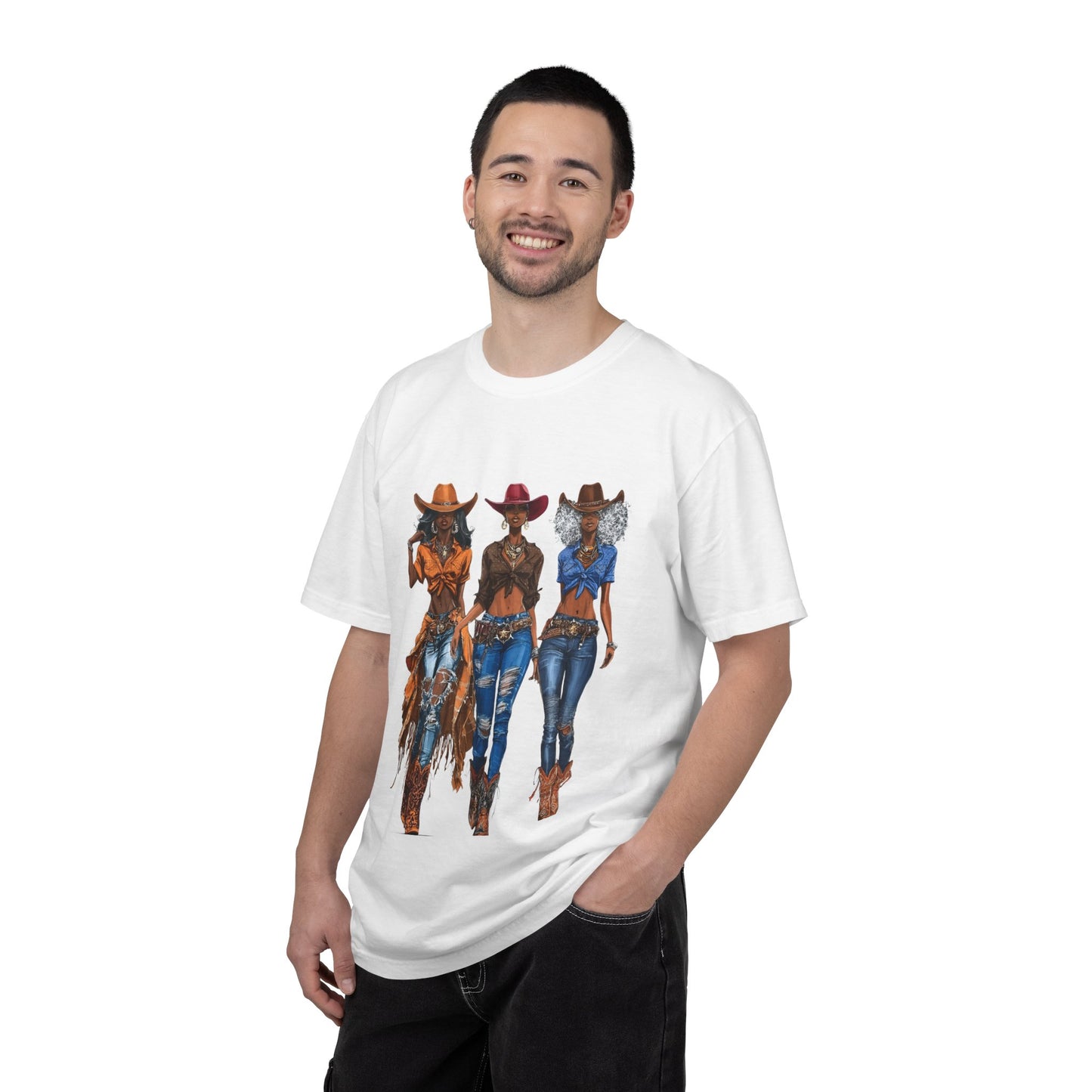 “Melanin on the Frontier” Graphic T-Shirt — Western Rodeo Fashion Tee