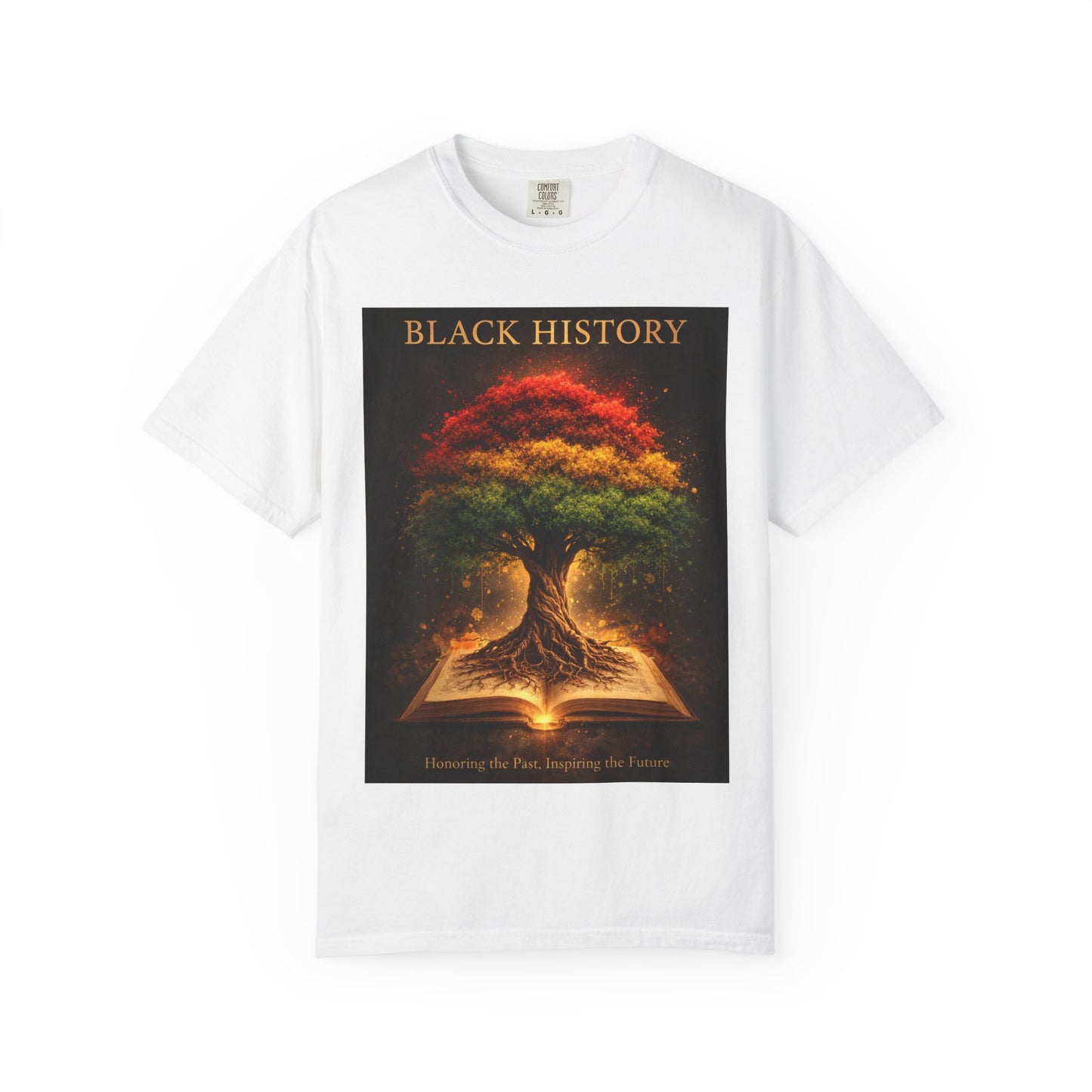 Black History Tree T-Shirt — 'Honoring the Past, Inspiring the Future'