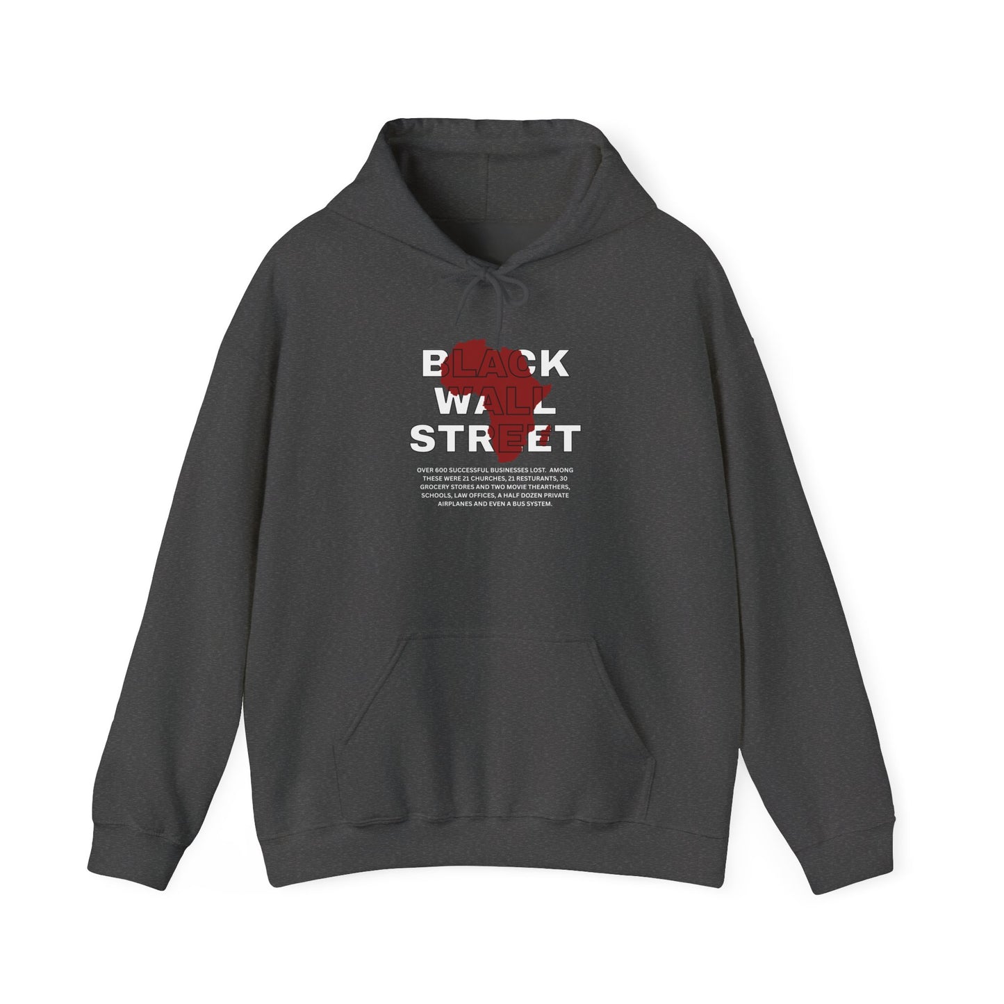 Hoodie — Black Wall Street Hoodie (Black Wall Street Tribute)