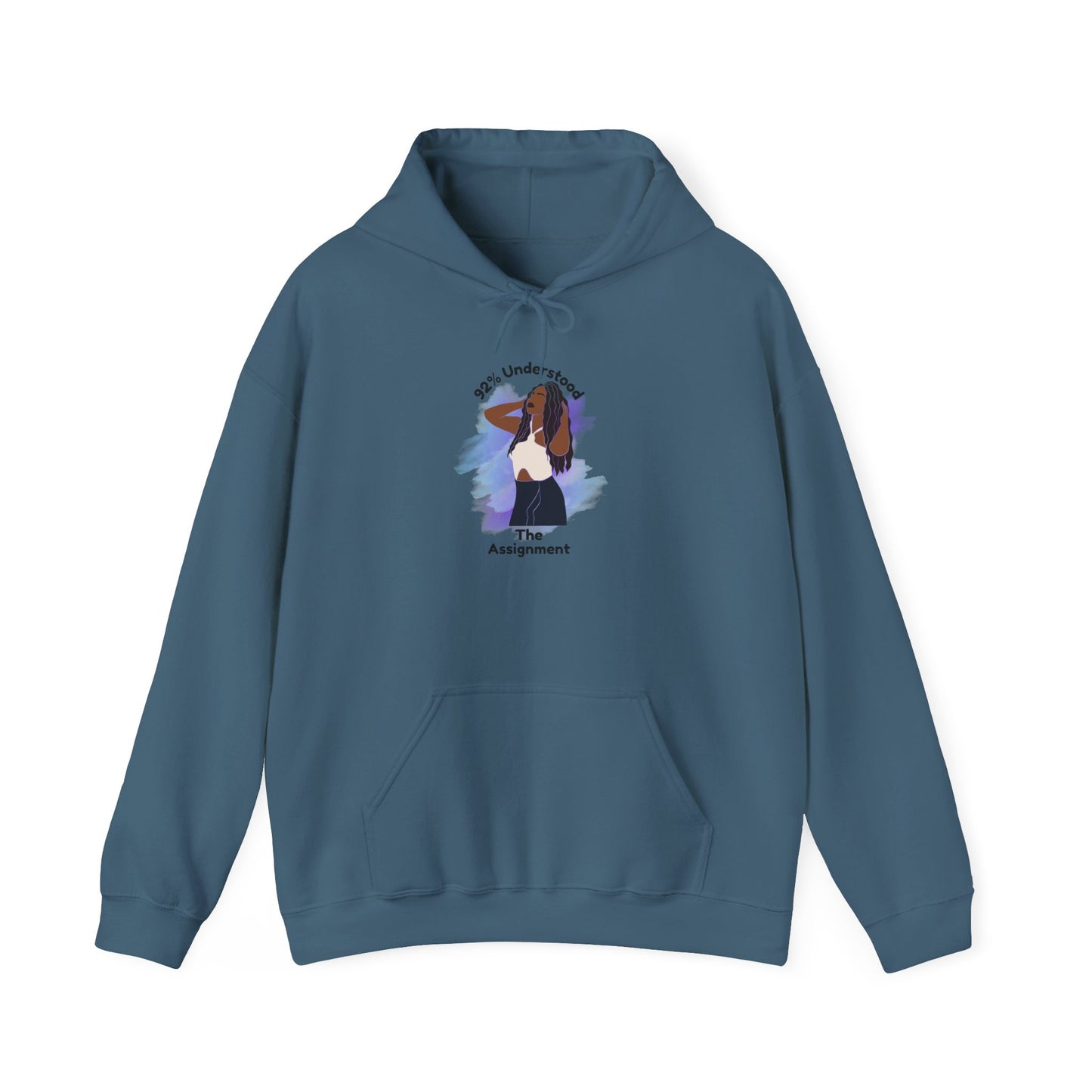 92% Hooded Sweatshirt