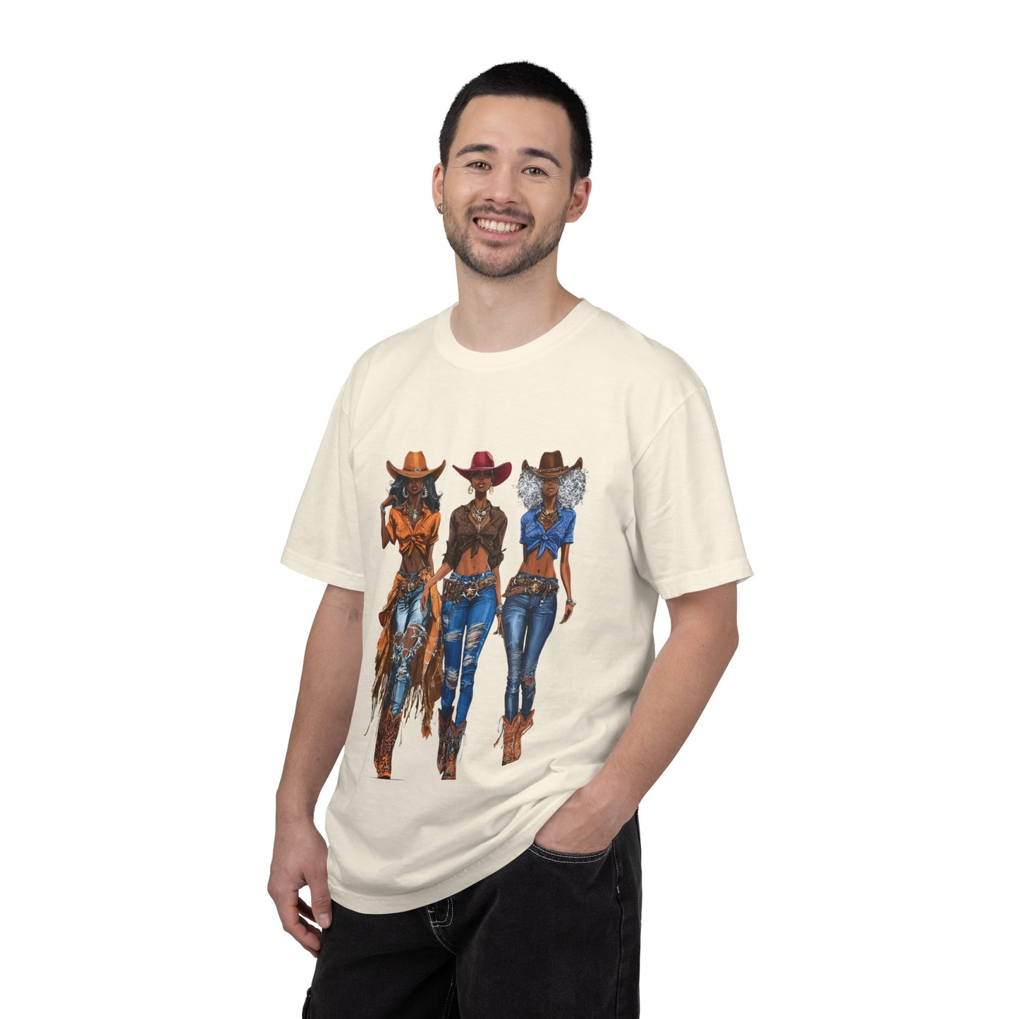 “Melanin on the Frontier” Graphic T-Shirt — Western Rodeo Fashion Tee