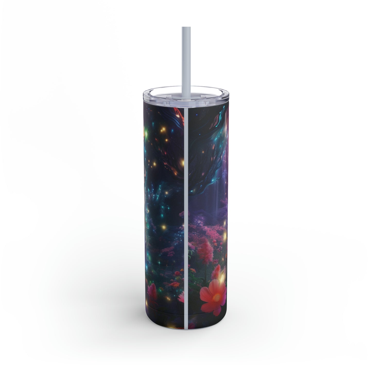 Magical Unicorn Skinny Matte Tumbler, 20oz