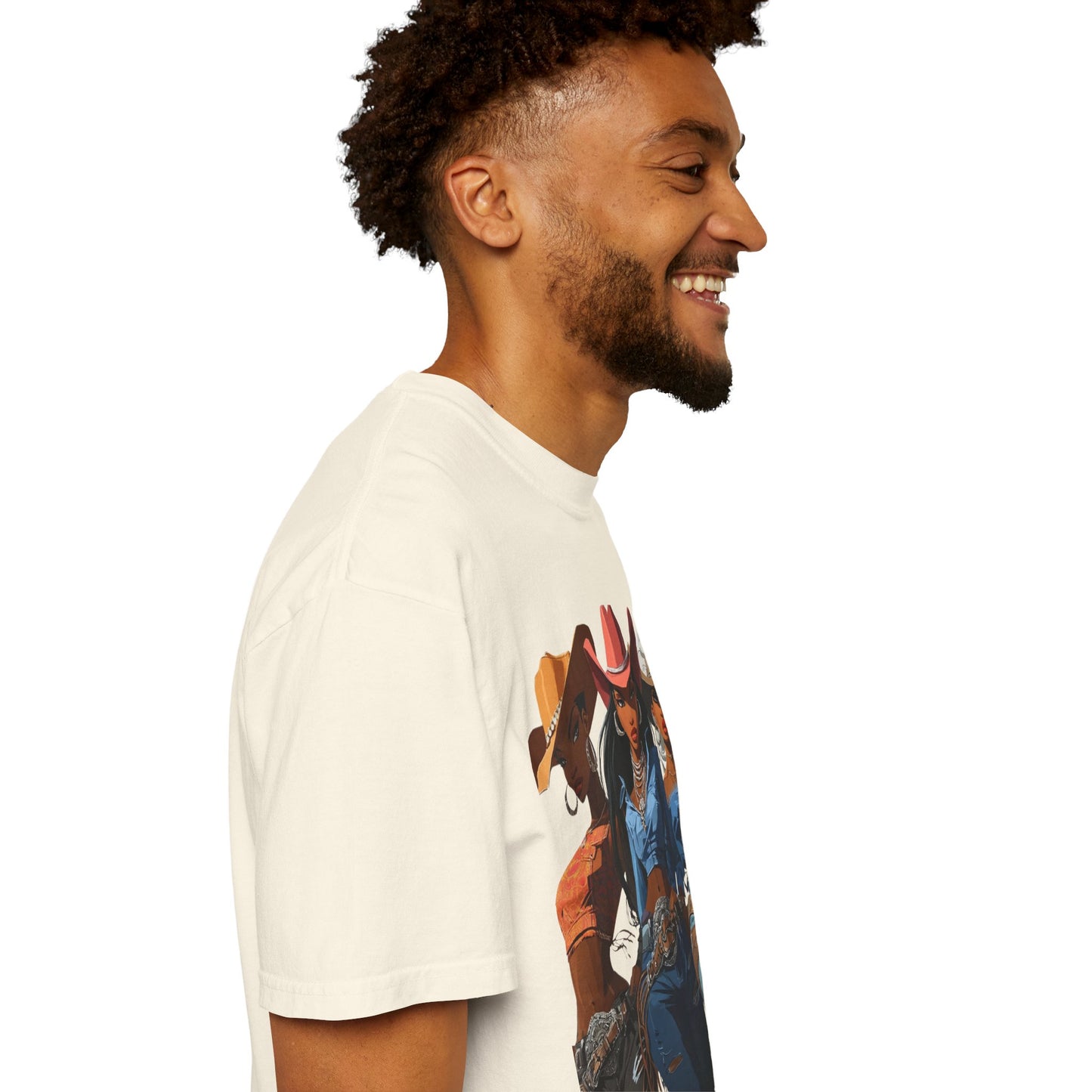 “Yeehaw & Unbothered” Trio Graphic T-Shirt – Western Rodeo Style Tee