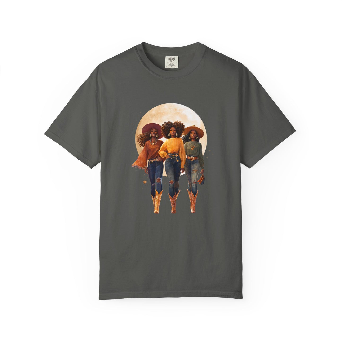 Cowgirls of the West, Unisex Garment-Dyed T-shirt