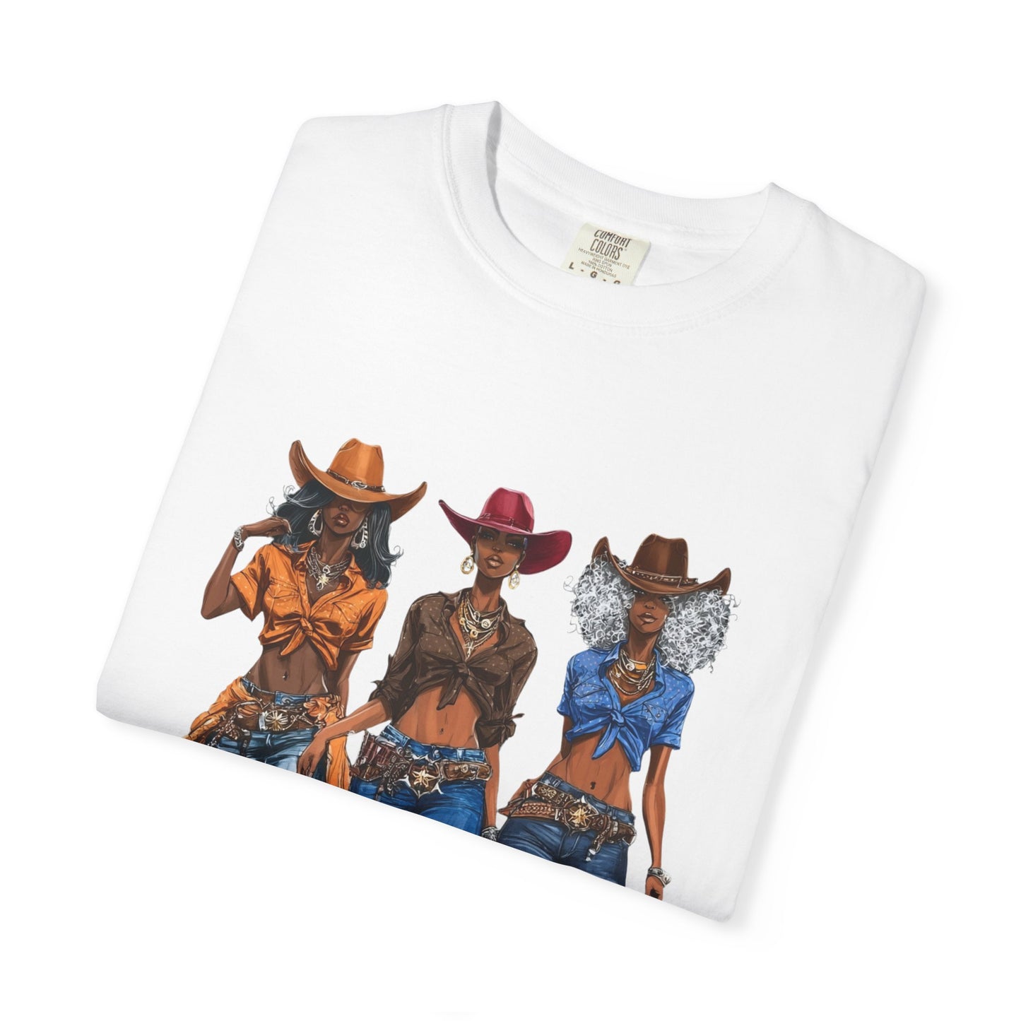 “Melanin on the Frontier” Graphic T-Shirt — Western Rodeo Fashion Tee