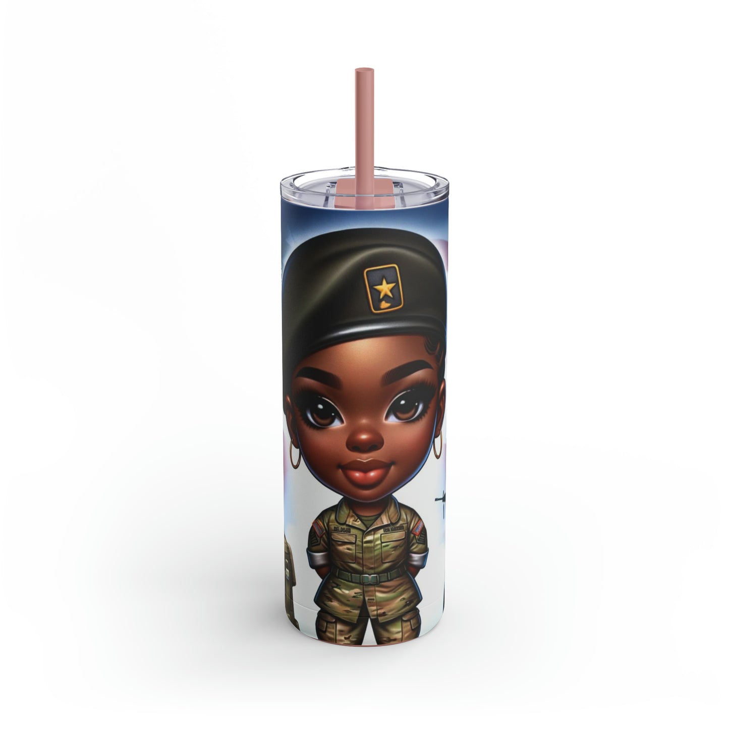 US Army Girl Tumbler, 20oz