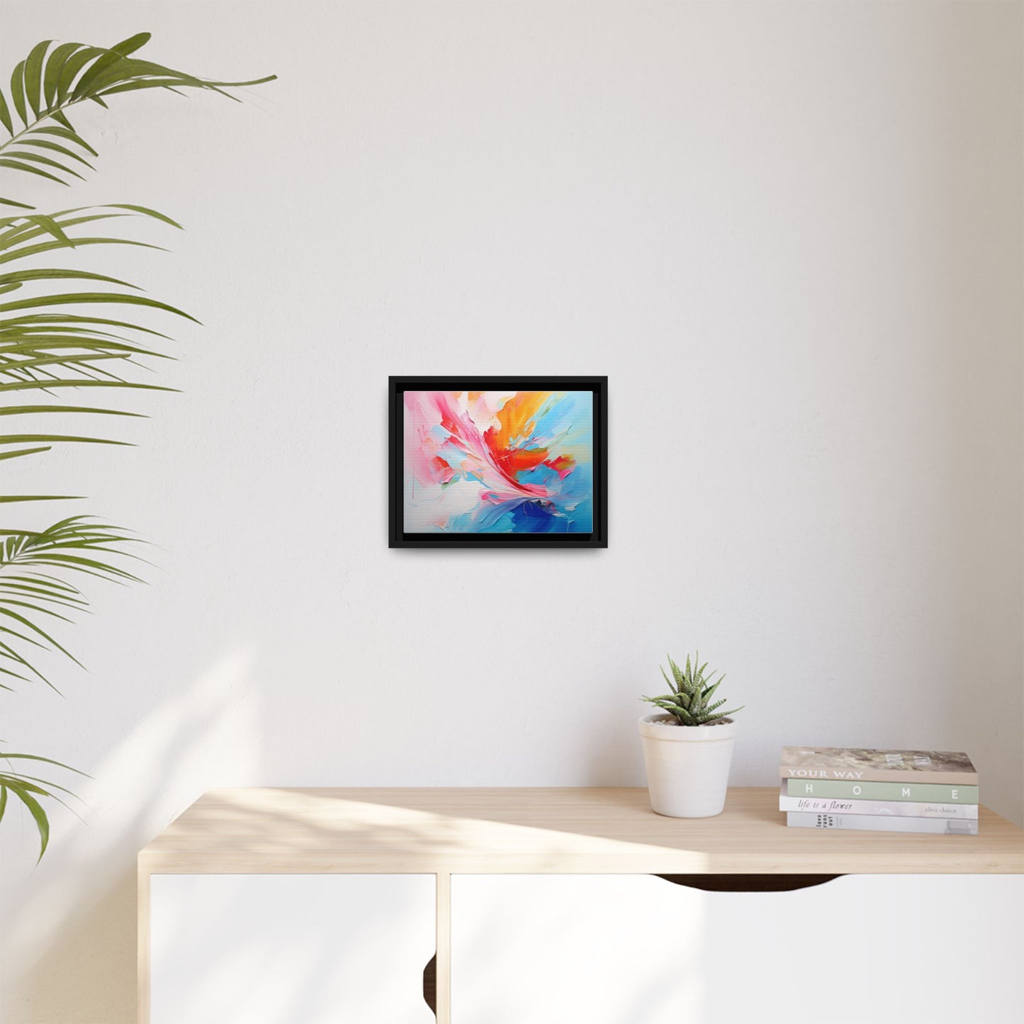 Matte Canvas, Framed (Multi-color)