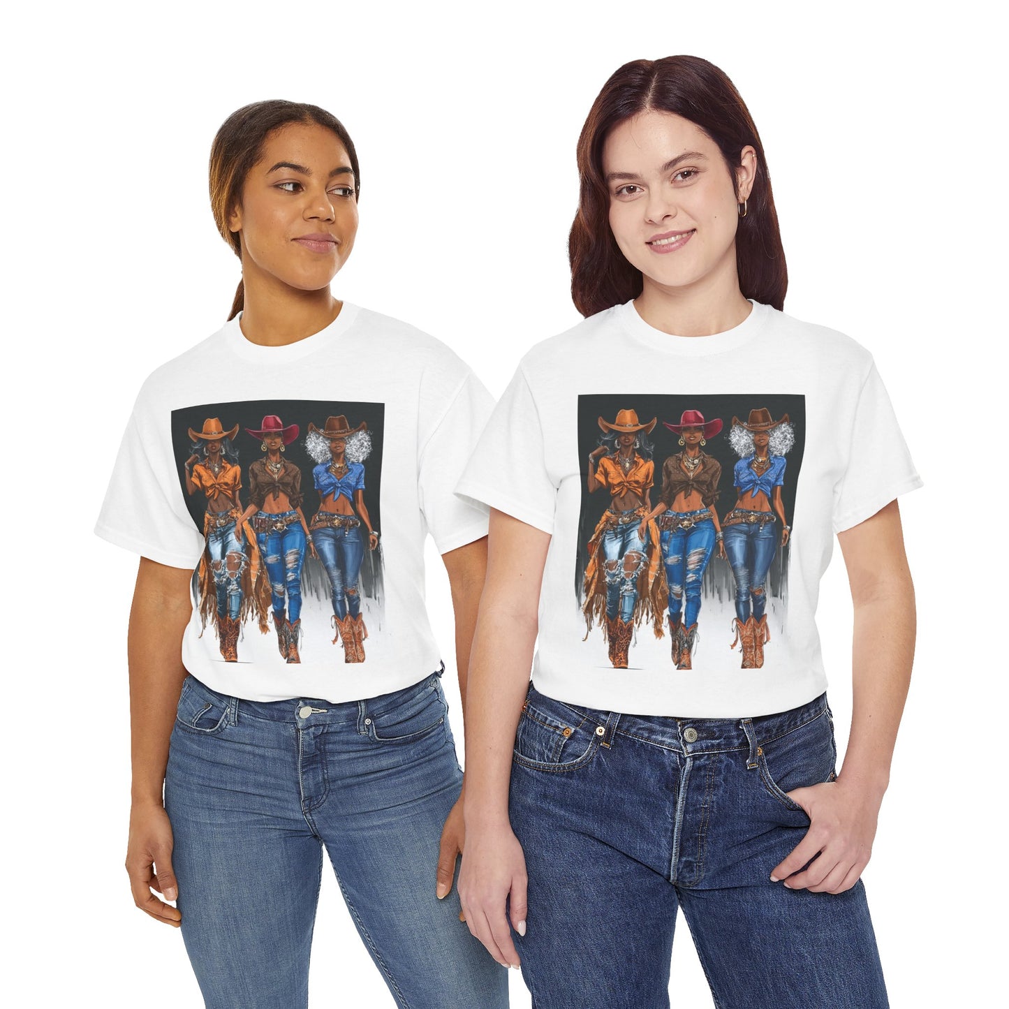 “Cowgirl Collective” Graphic Tee — Western Cowgirl Fashion T-Shirt