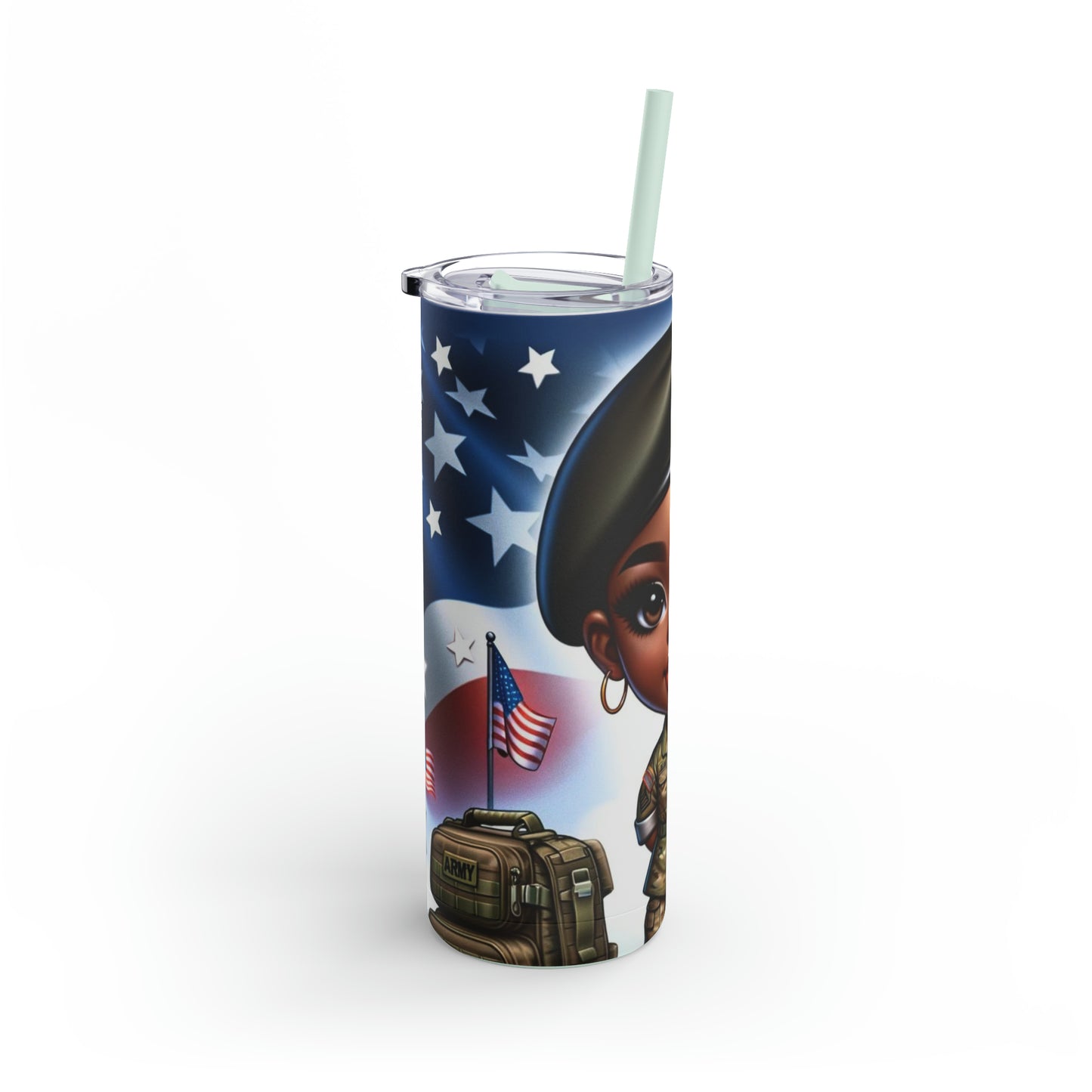 US Army Girl Tumbler, 20oz