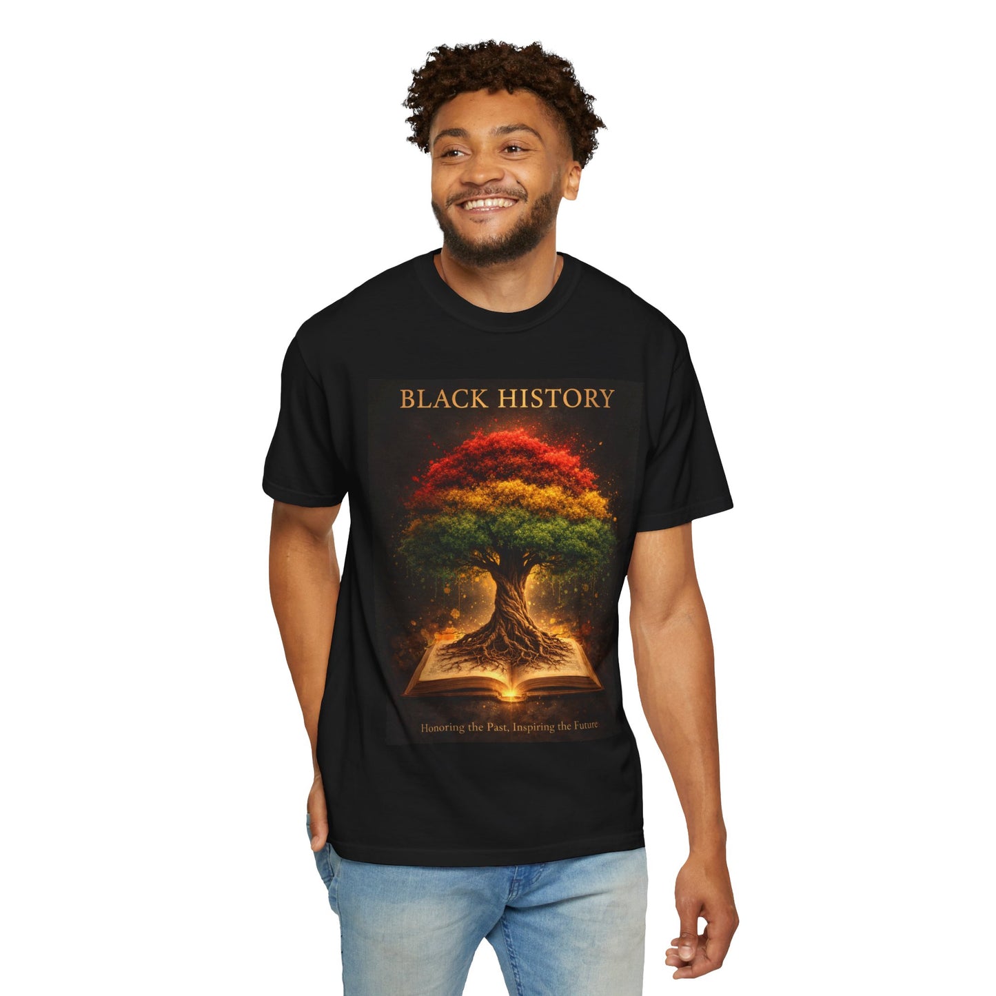 Black History Tree T-Shirt — 'Honoring the Past, Inspiring the Future'
