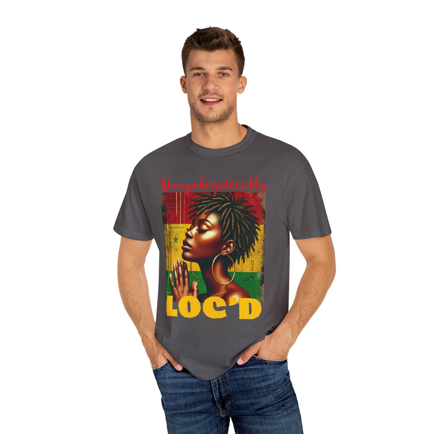 Unapologetically LOC'D Afrocentric T-Shirt, Cultural Pride Tee, Gift for Natural Hair Lovers, Fashion for Black History Month, [...]