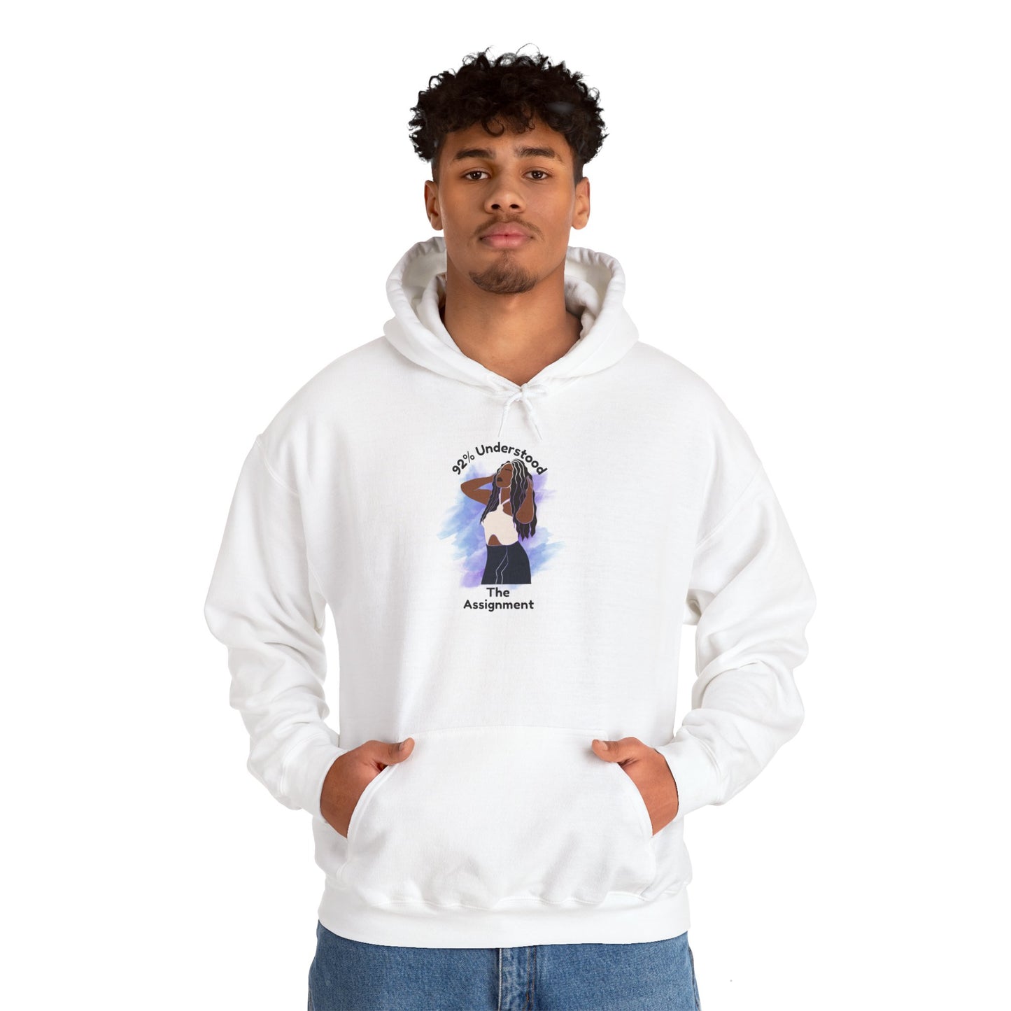 92% Hooded Sweatshirt